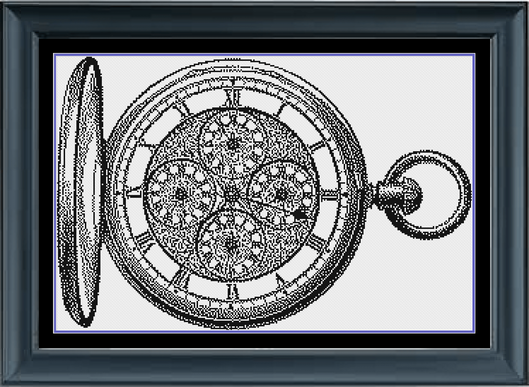 Stitching Jules Design Cross Stitch Pattern Digital PDF Download - $10 Watch Cross Stitch Pattern | Time Piece Cross Stitch Pattern | Blackwork | Physical And Instant PDF Download Pattern Options